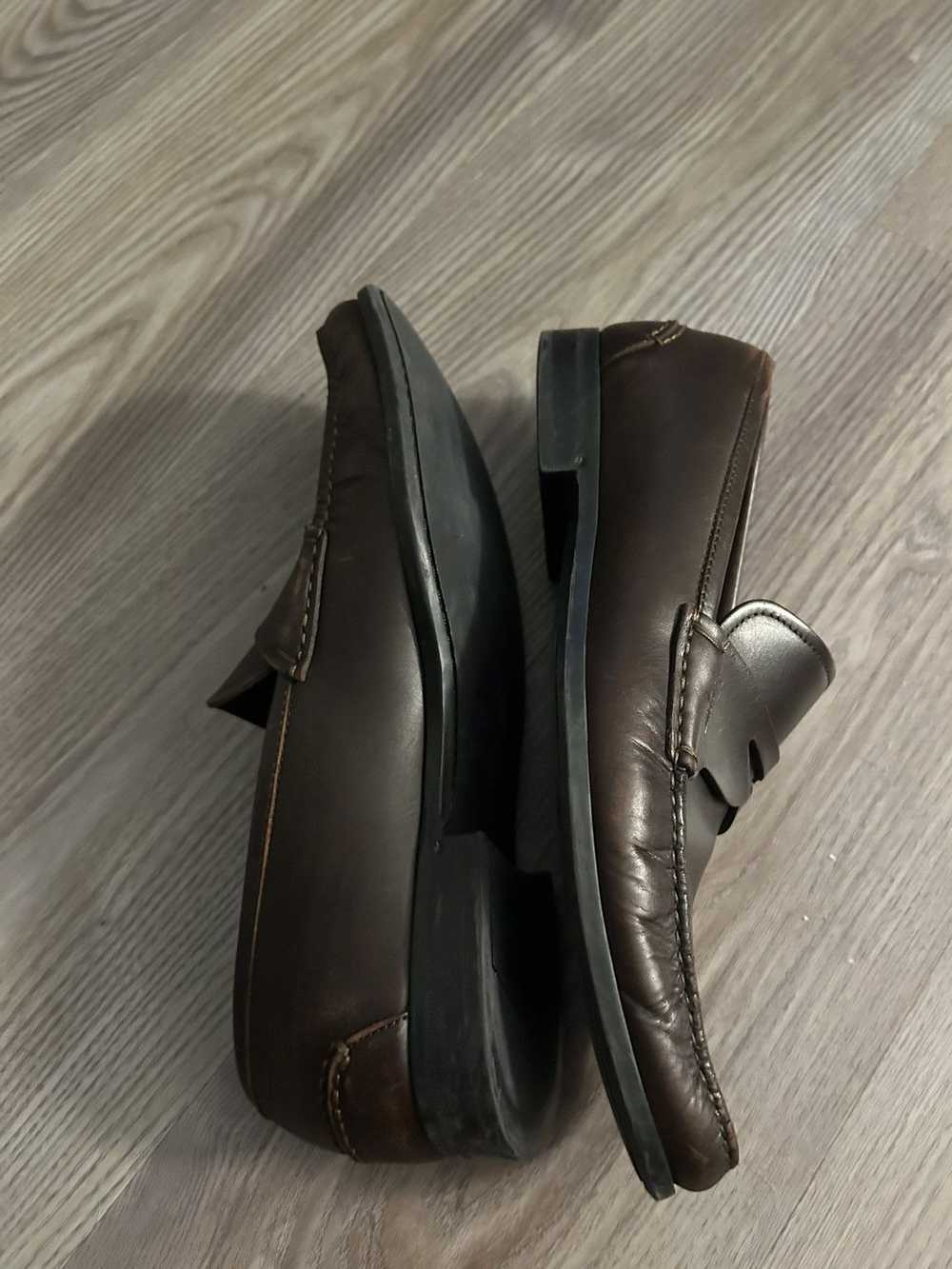 Salvatore Ferragamo Slip on leather loafers - image 7