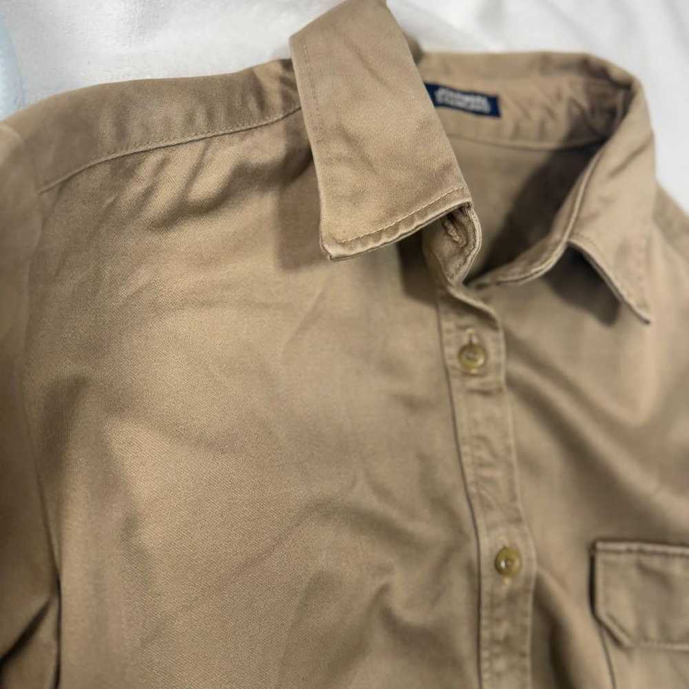 Journal Standard Beige Shirt Dress M Made in Japa… - image 11