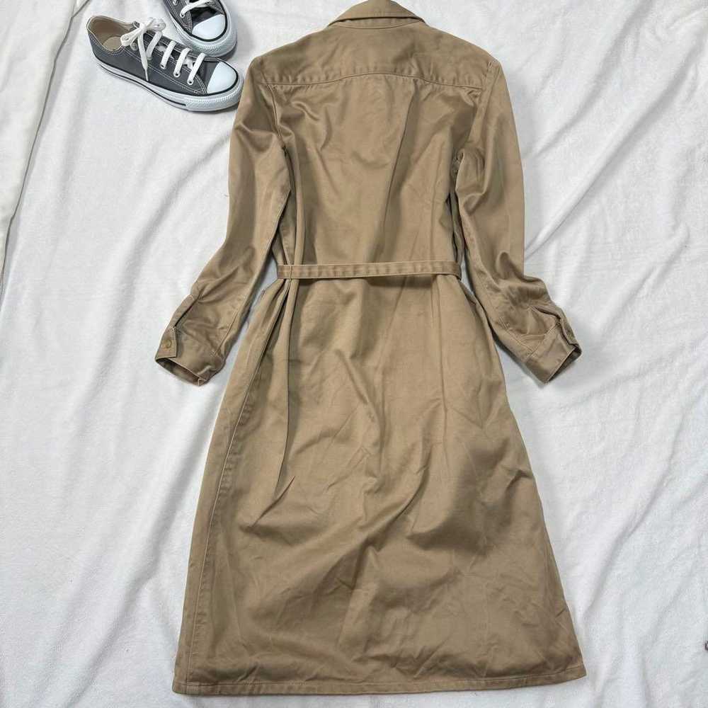 Journal Standard Beige Shirt Dress M Made in Japa… - image 12