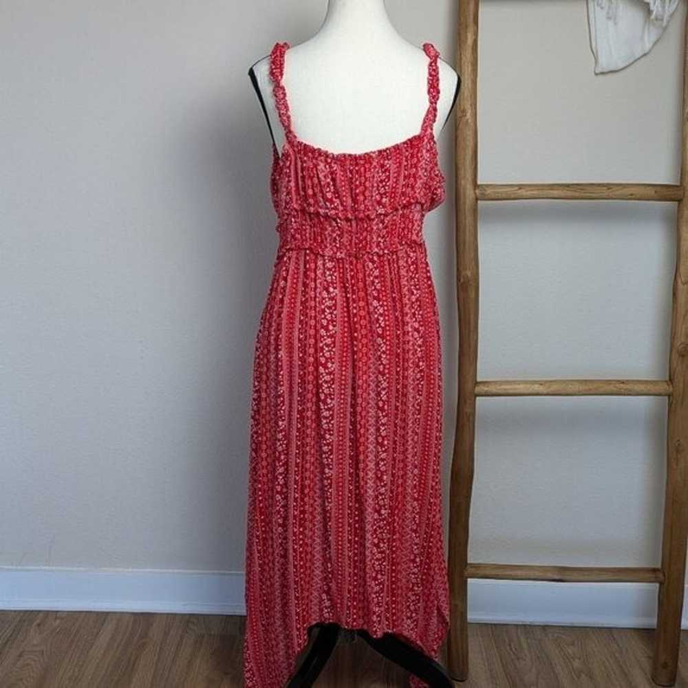 Derek Heart Red Maxi Dress Size XL Women - image 3