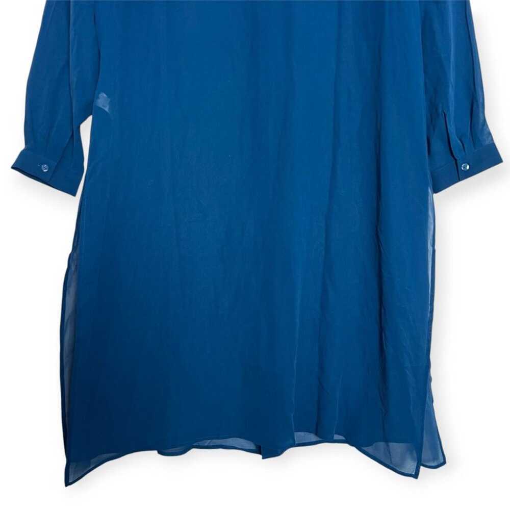 Eileen Fisher NEW Eileen Fisher Sheer Silk George… - image 9