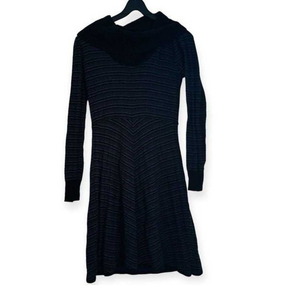 Prana Striped Cowl Neck Monica Sweater Dress Size… - image 3