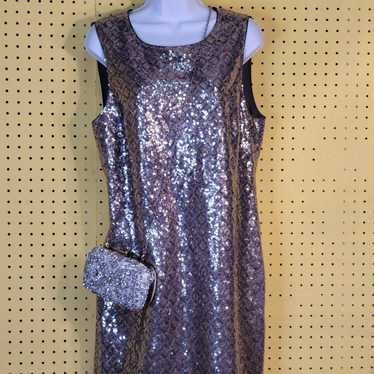 Banana Republic Sequin Tank Dress 14. - image 1