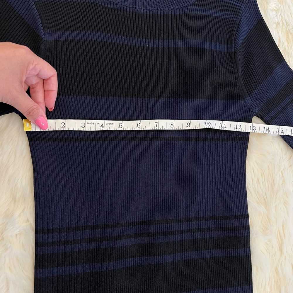 Country Road Stripe Short Sleeve Bodycon Dress Me… - image 7