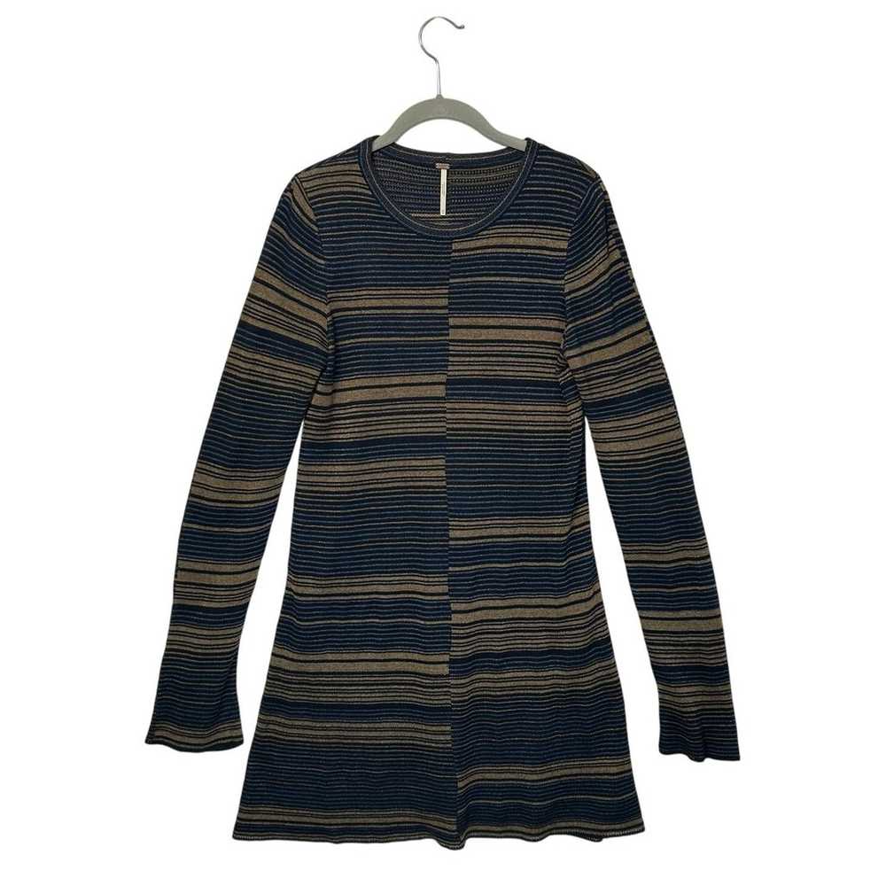 Free People Rave On Sweater Dress Women's Sz M Mu… - image 1