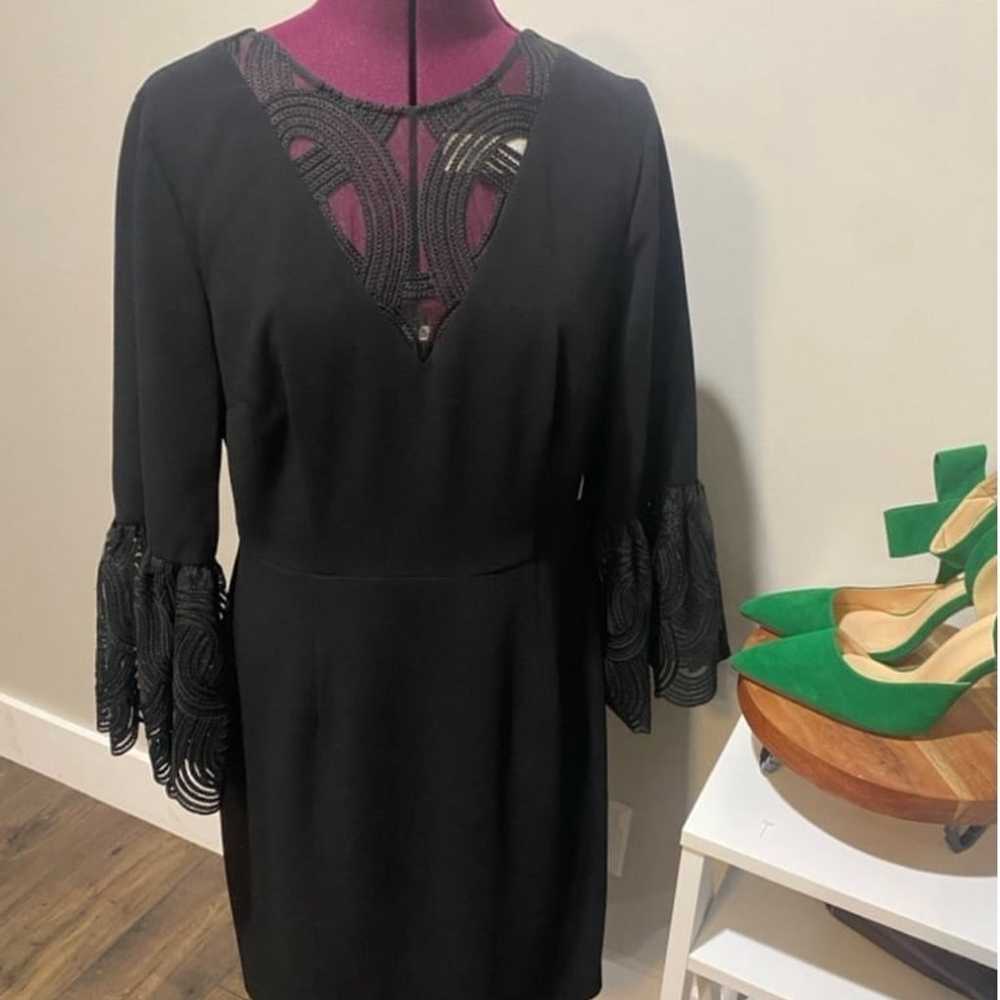 Trina Turk Dress Size 10 Black - image 1