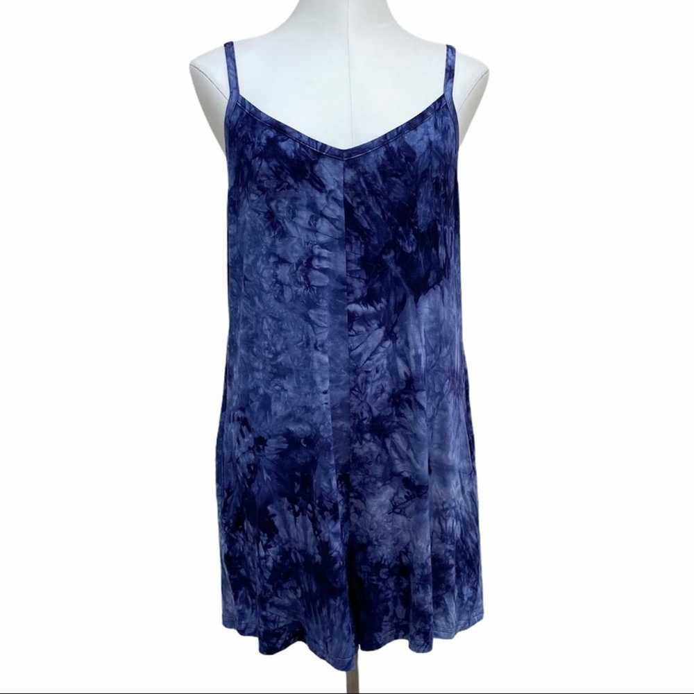 Simple by Suzanne Betro Navy Tie-Dye Romper - image 11