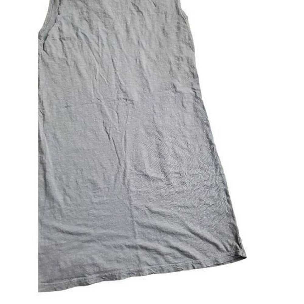 LNA Double Cut Tank Dress Grey Cotton size M - image 11