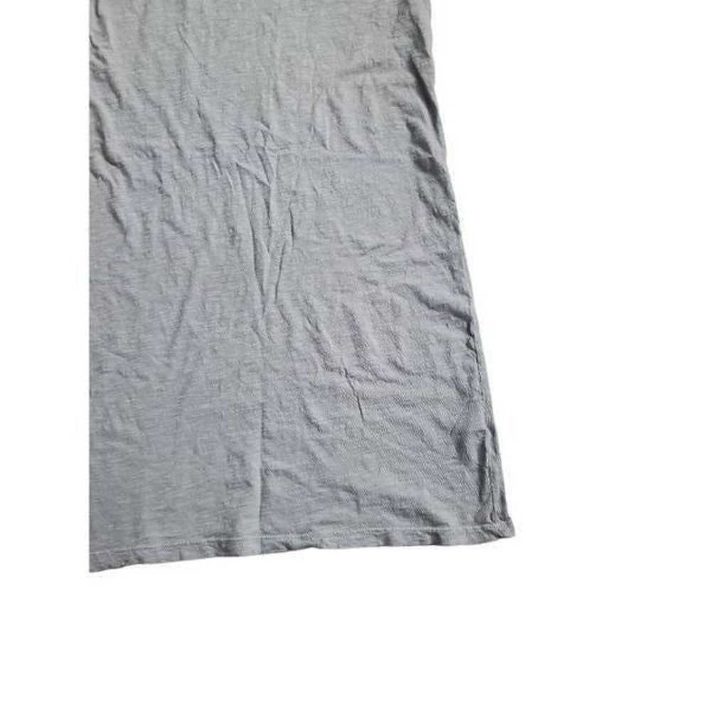 LNA Double Cut Tank Dress Grey Cotton size M - image 5