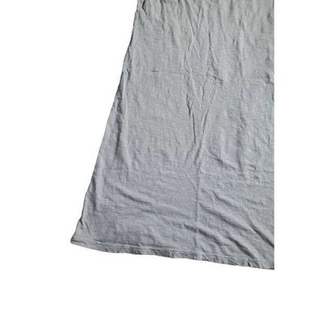 LNA Double Cut Tank Dress Grey Cotton size M - image 6