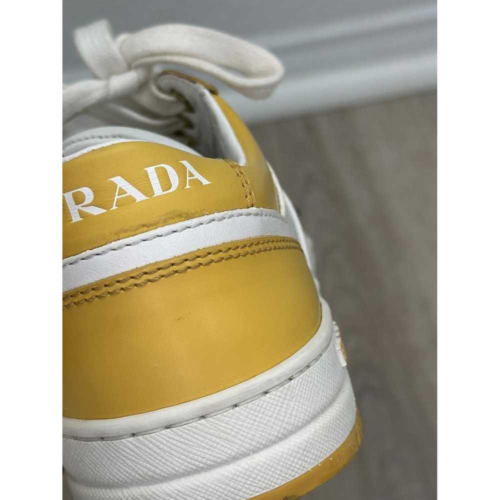 Prada Downtown leather trainers - image 10