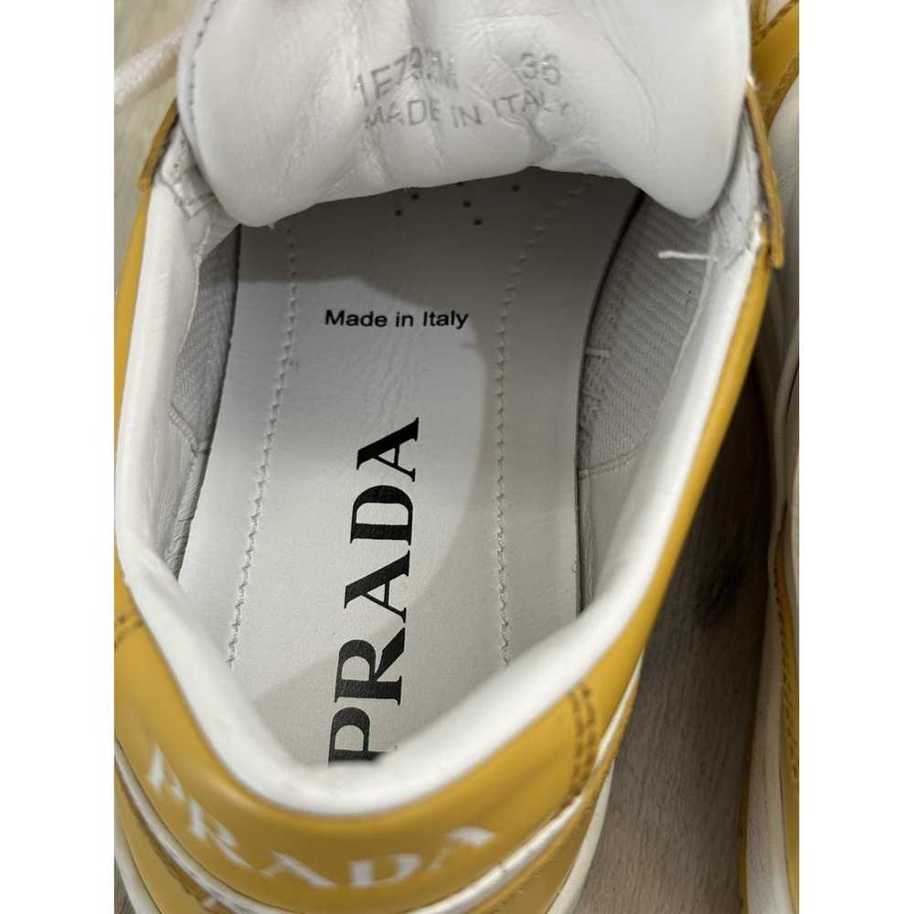 Prada Downtown leather trainers - image 4