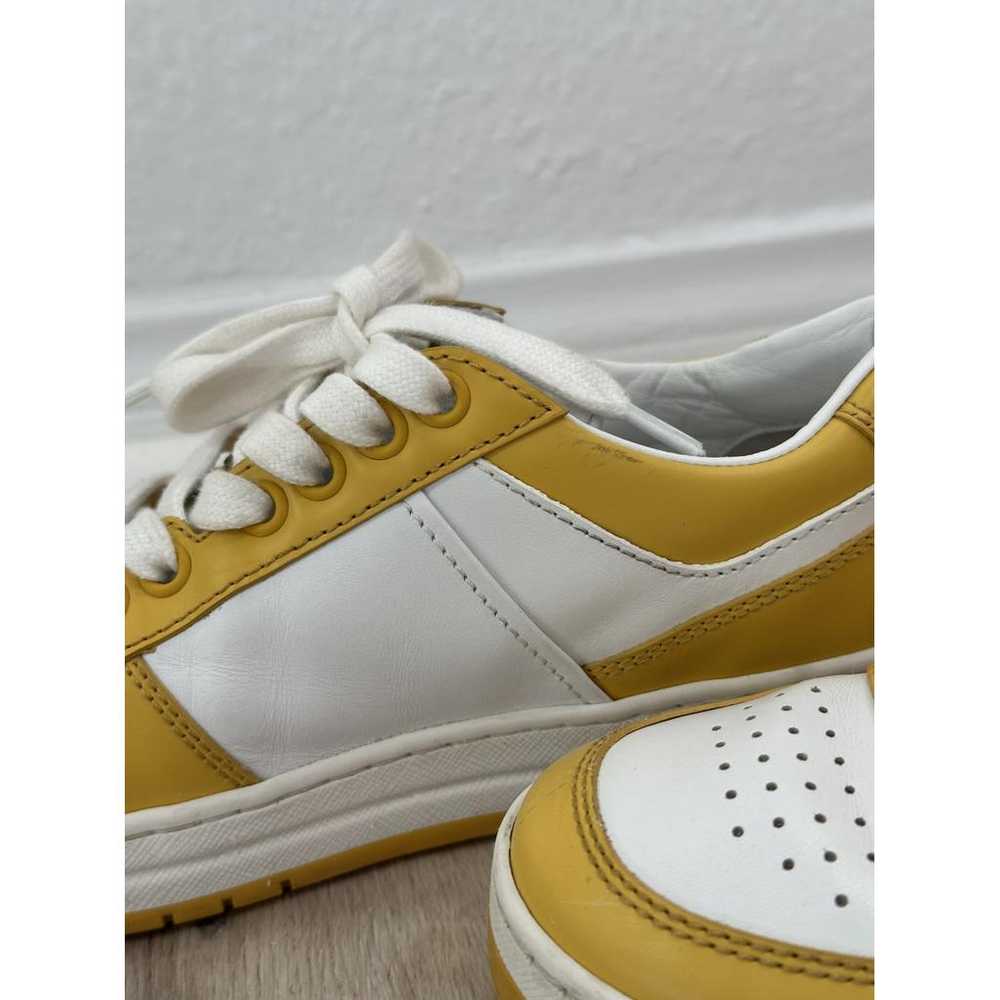 Prada Downtown leather trainers - image 8