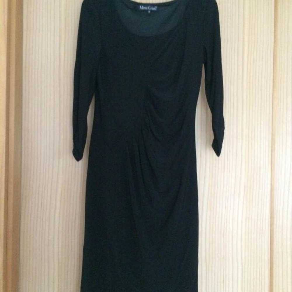 Mimi Grant Fujiko Dress Size M Black - image 1