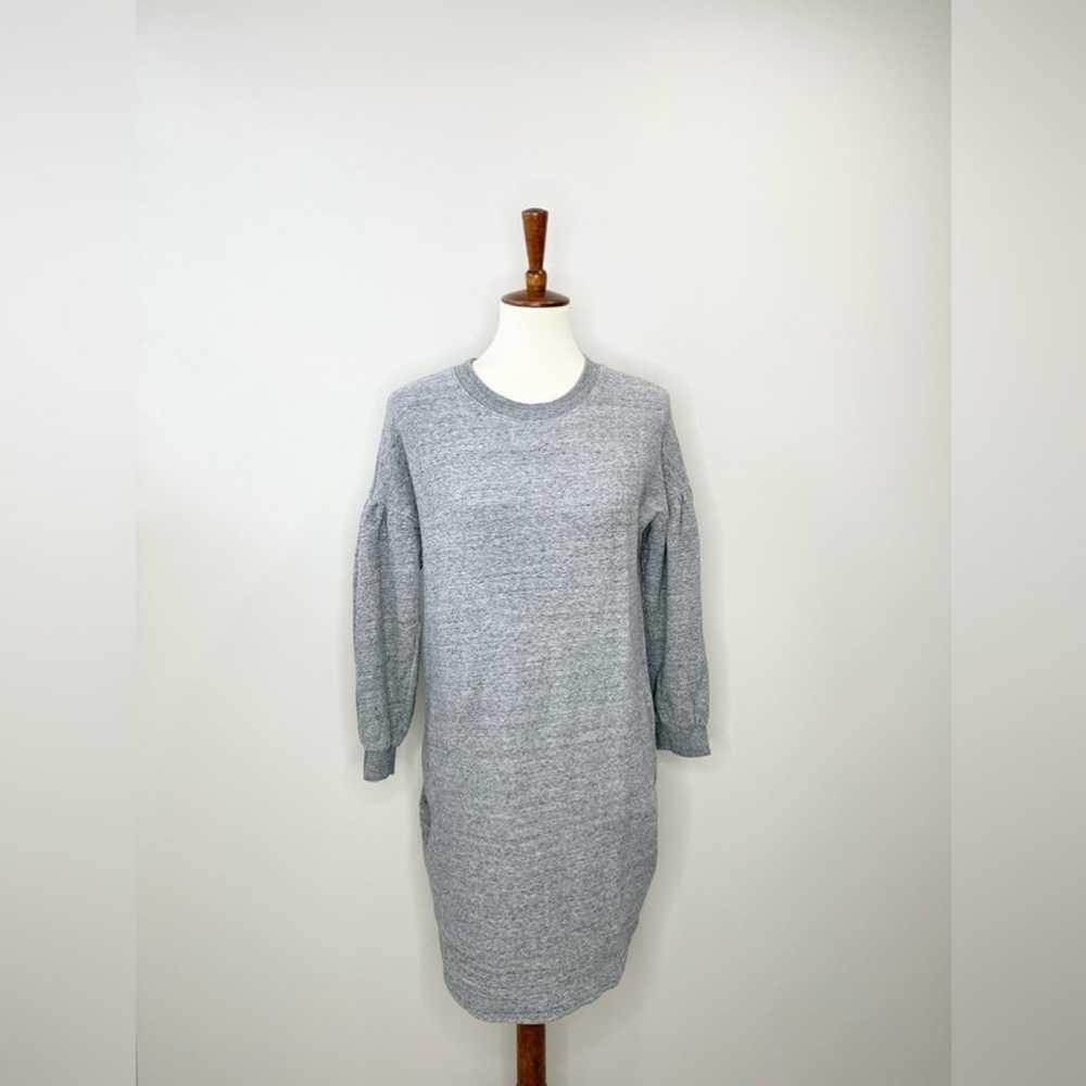 Madewell Bubble-Sleeve Sweatshirt Dress Women’s S… - image 6