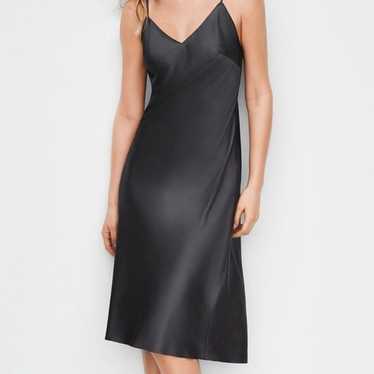 VS Very Sexy Satin Midi Slip Grey Medium - image 1