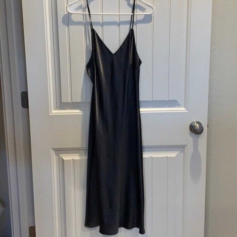 VS Very Sexy Satin Midi Slip Grey Medium - image 2