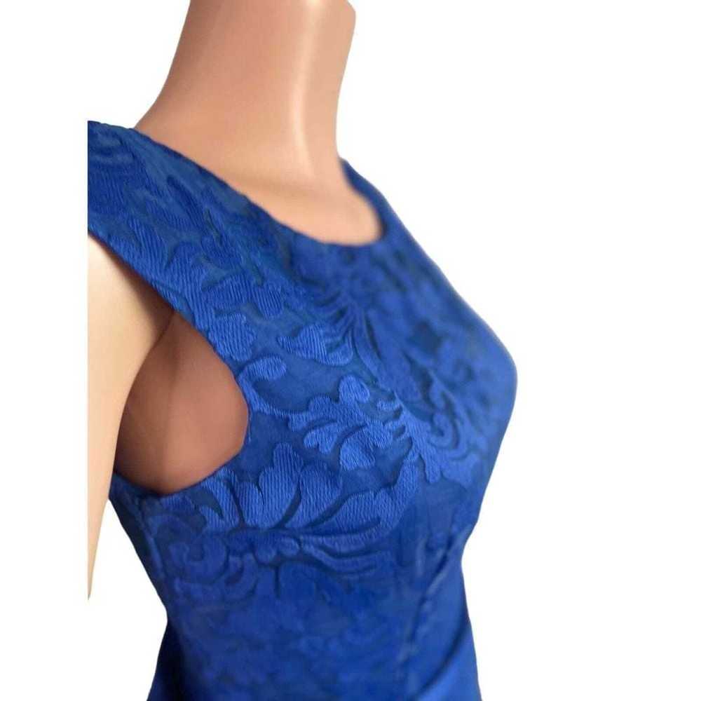 JS Collections Sz. 8 royal blue high low gown - image 7