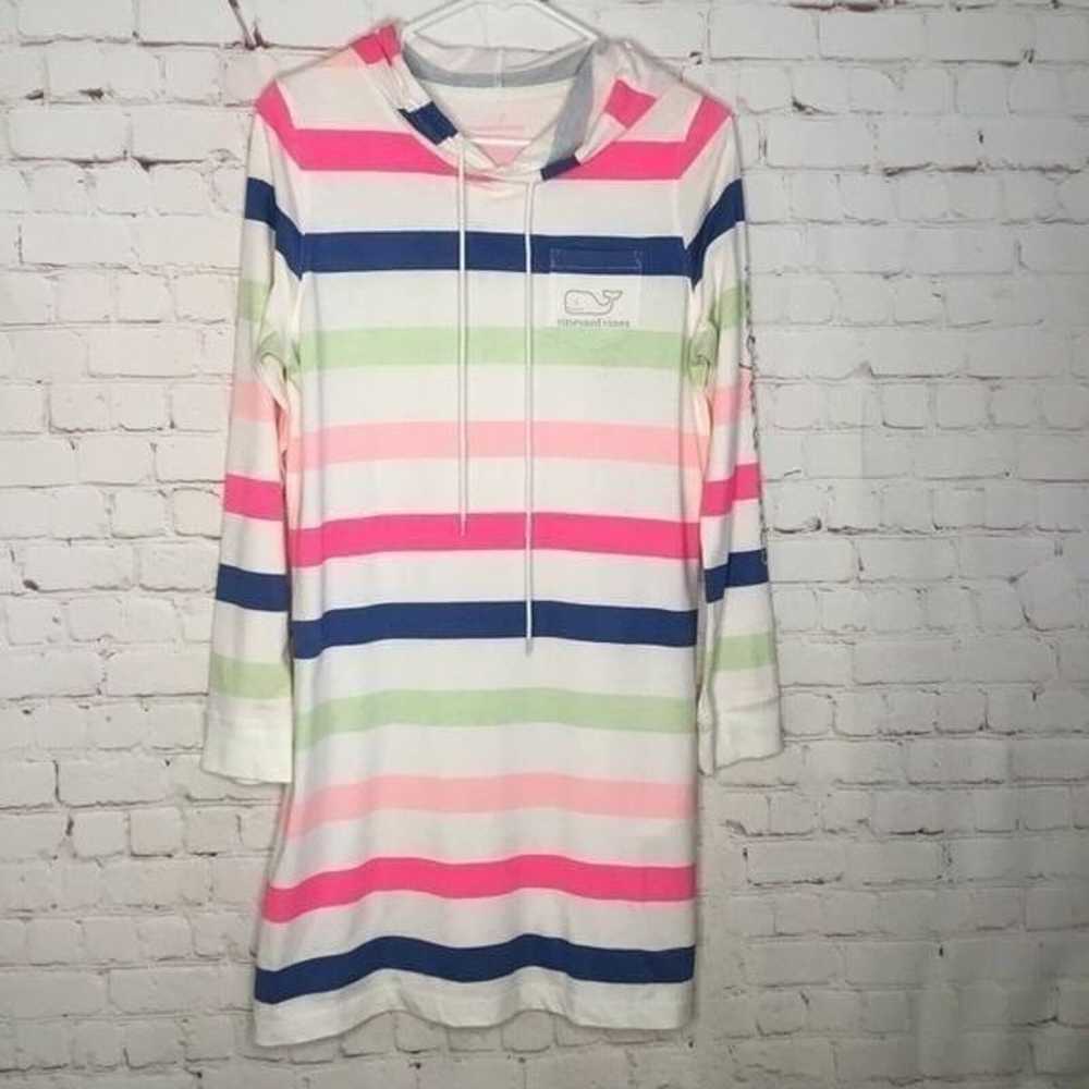 Vineyard Vines Women’s Small Shirt Dress Cap Stri… - image 3