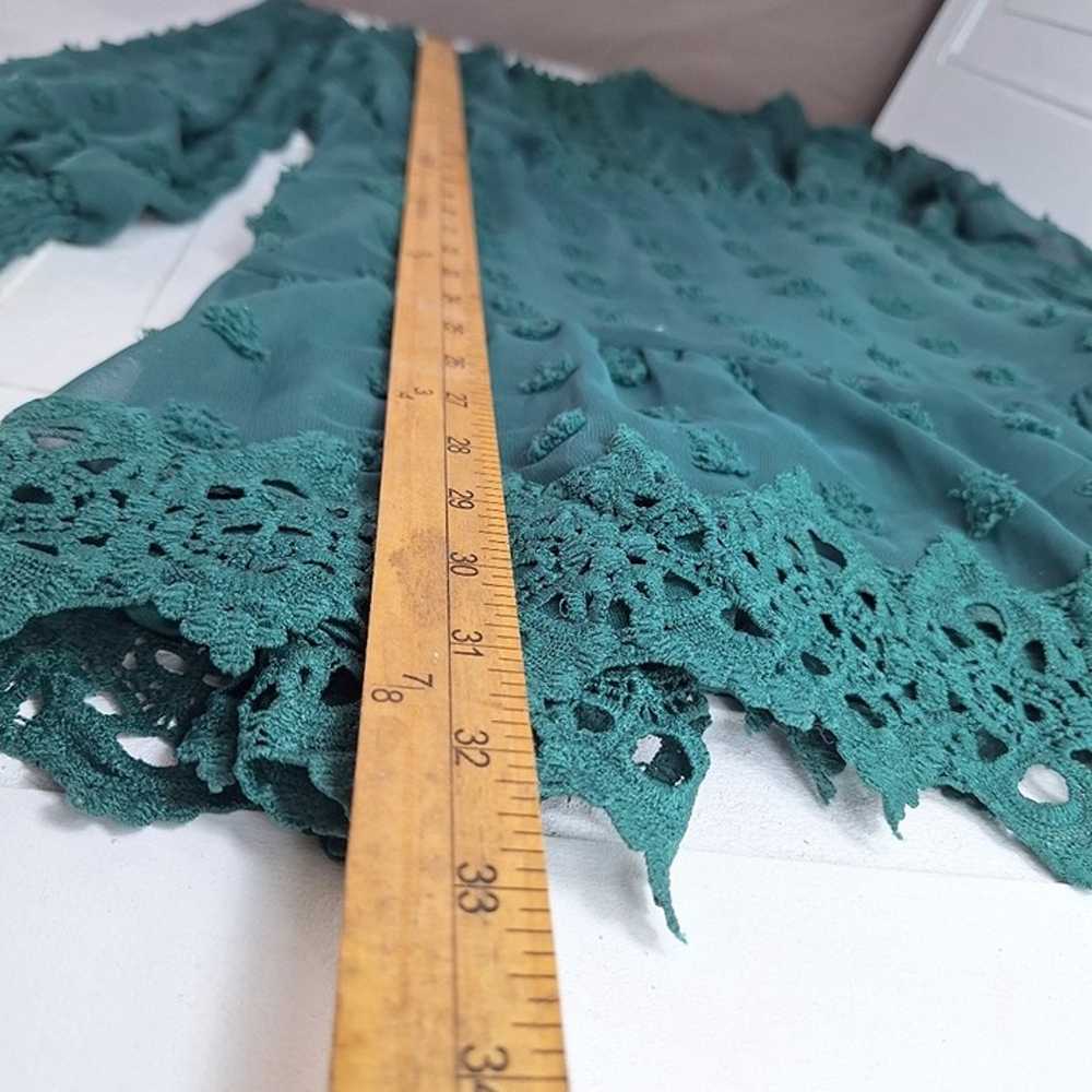 Lulus Lust or Love Emerald Green Embroidered Lace… - image 11