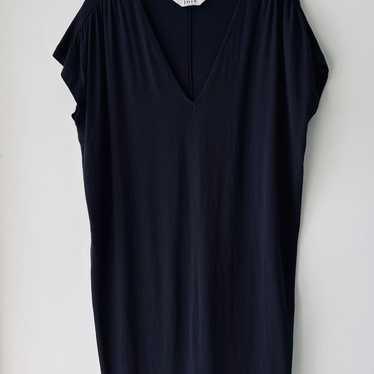 JOIE Black T Shirt Dress Relaxed Fit Pima Cotton … - image 1