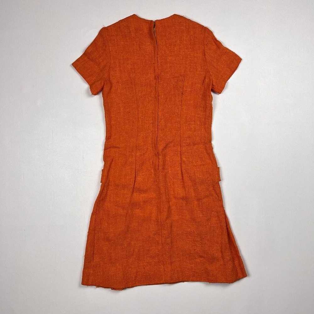 Union Made Tweed Mod Sheath Dress VTG 60s 70s GoG… - image 7