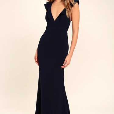 Perfect Opportunity Navy Blue Maxi Dress | Lulus| 