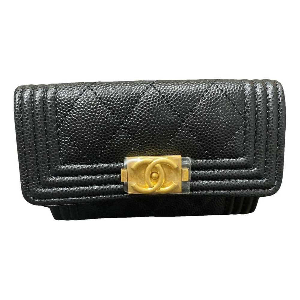 Chanel Boy leather wallet - image 1