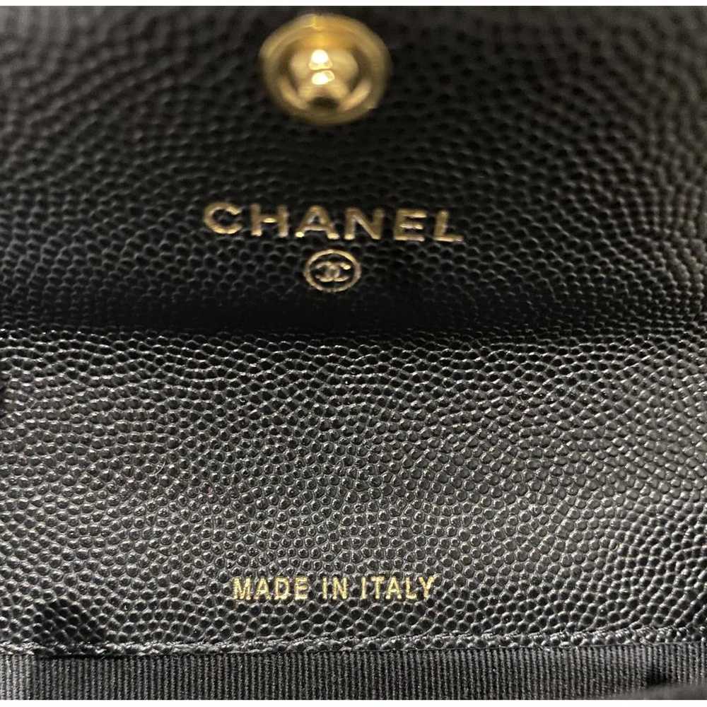 Chanel Boy leather wallet - image 4