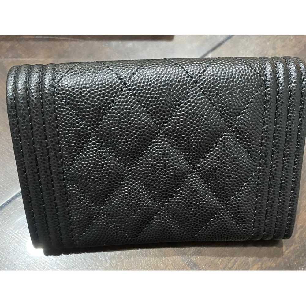 Chanel Boy leather wallet - image 5