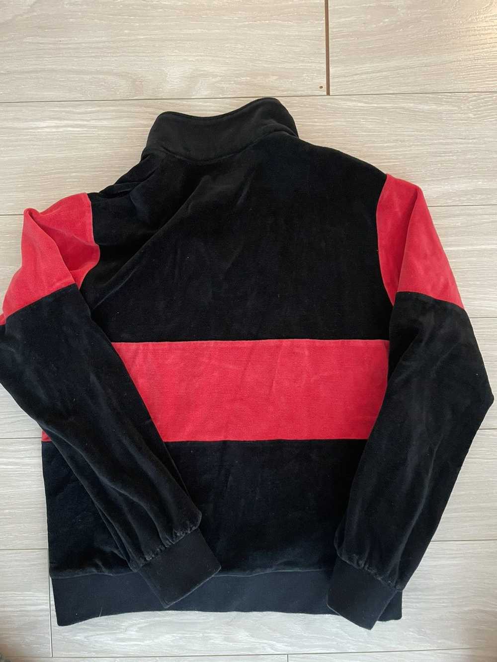 Supreme Supreme Velour Half Zip Pullover sz S - image 4