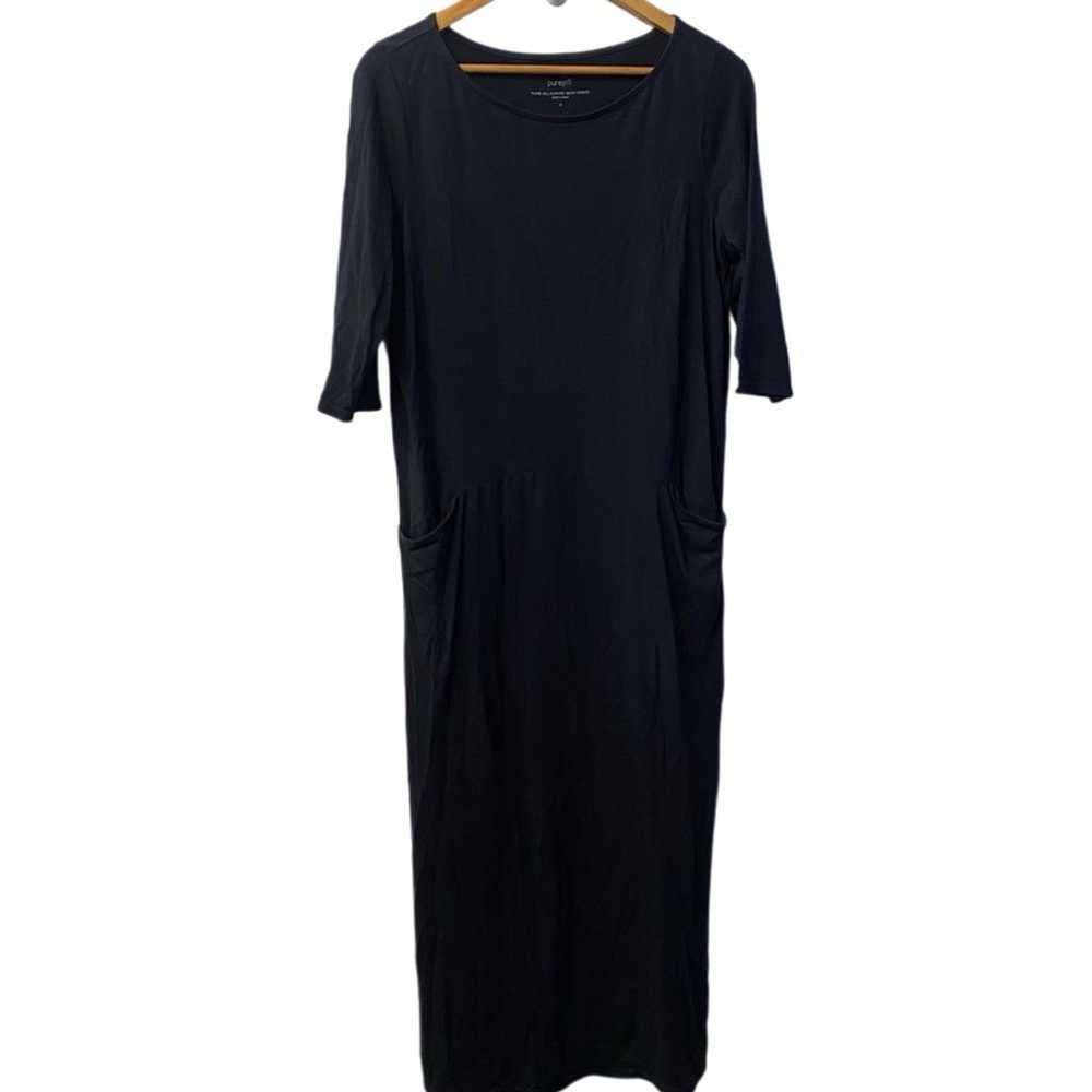 J. JILL Pure Jill Curved Seam Maxi Dress With Poc… - image 3