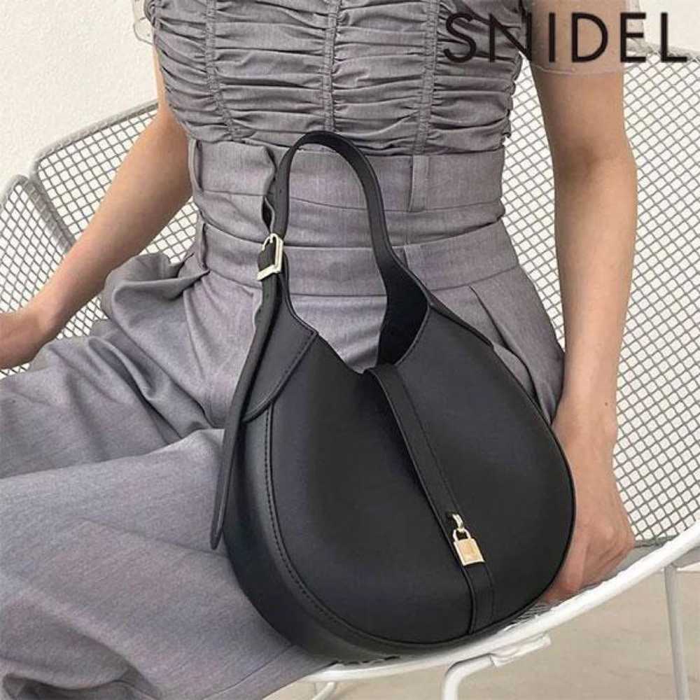 SNIDEL Round Bag S BLK - image 2