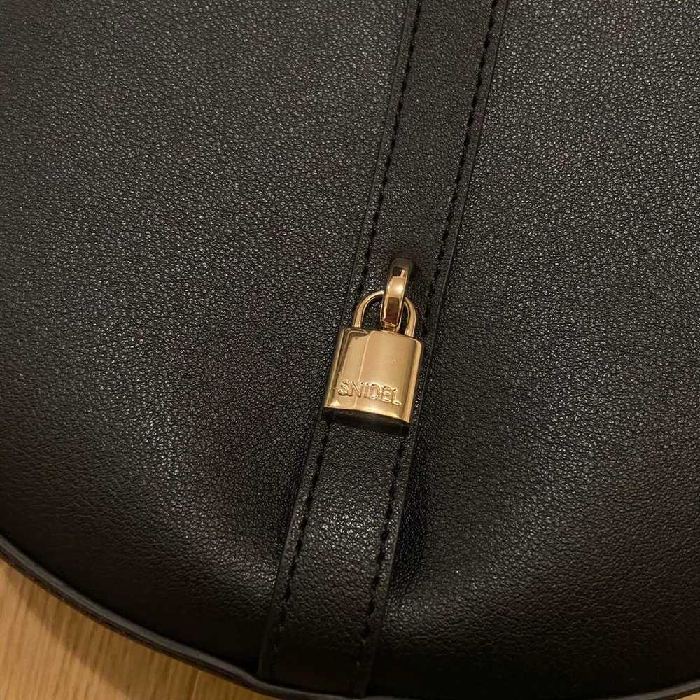 SNIDEL Round Bag S BLK - image 9