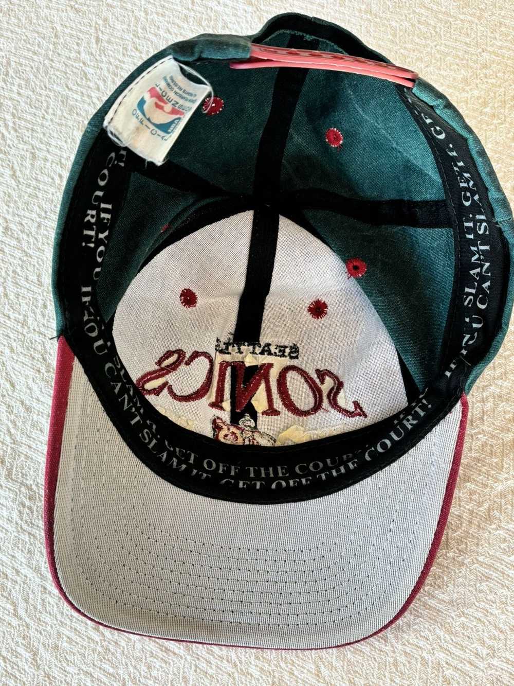 NBA × Rare × Vintage Seattle SuperSonics Hat - image 8