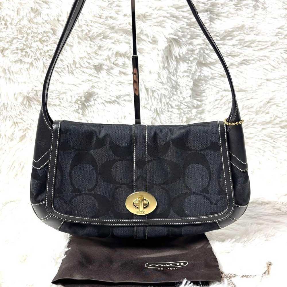 【COACH】Ergo Signature Shoulder Bag One Shoulder B… - image 1