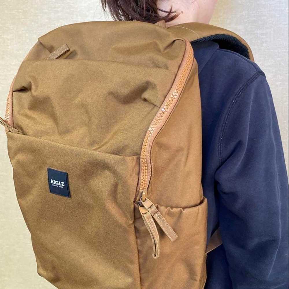 【Excellent Condition】AIGLE Backpack Brown - image 1