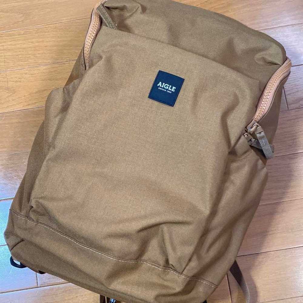 【Excellent Condition】AIGLE Backpack Brown - image 2