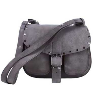 Rebecca Minkoff Biker Suede Saddle Bag - image 1