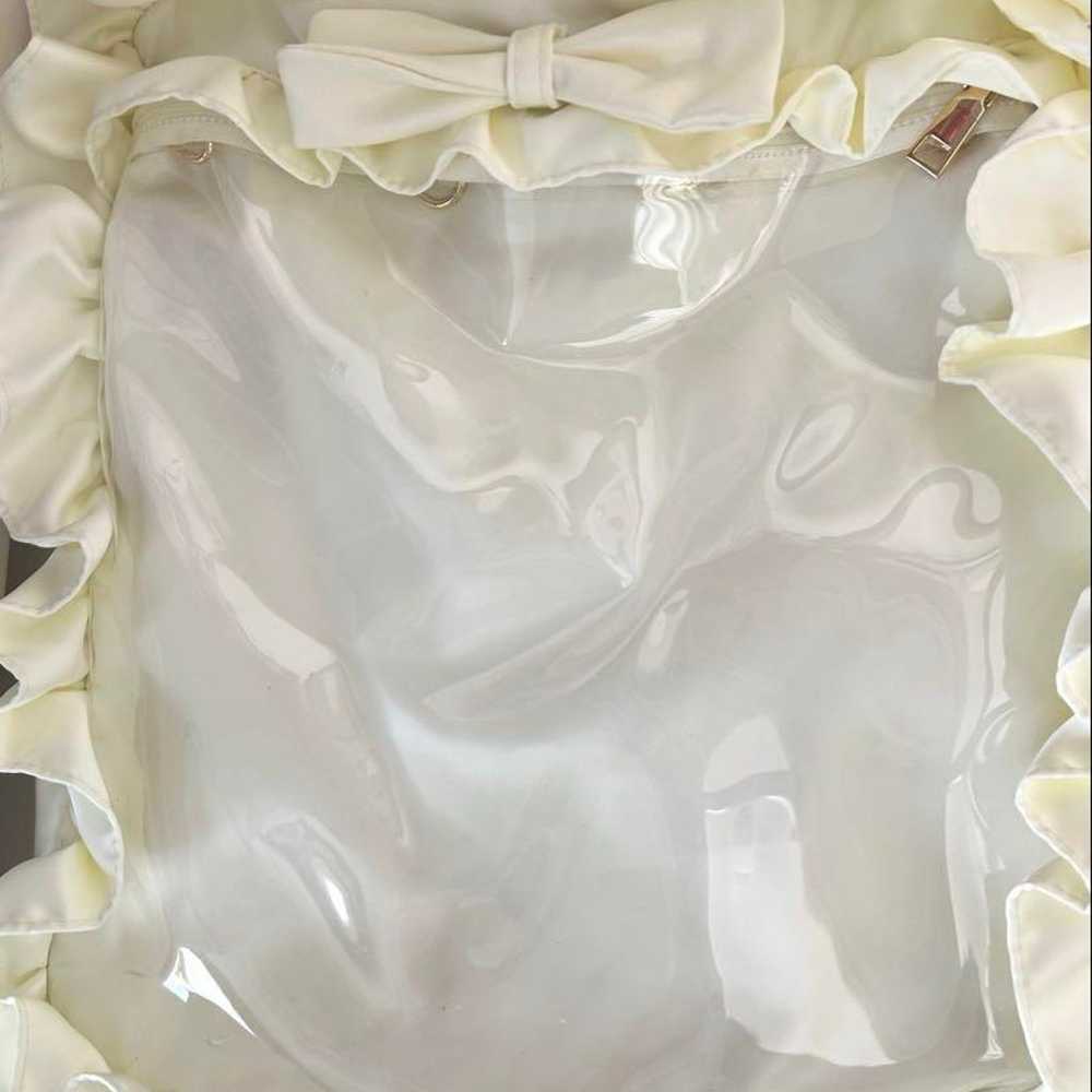 【Xanadu Faerie】 Frill Pillow Pain Bag 【White】 - image 4