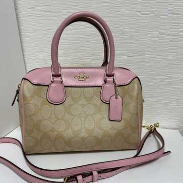 COACH Mini Boston Shoulder Bag - Pink