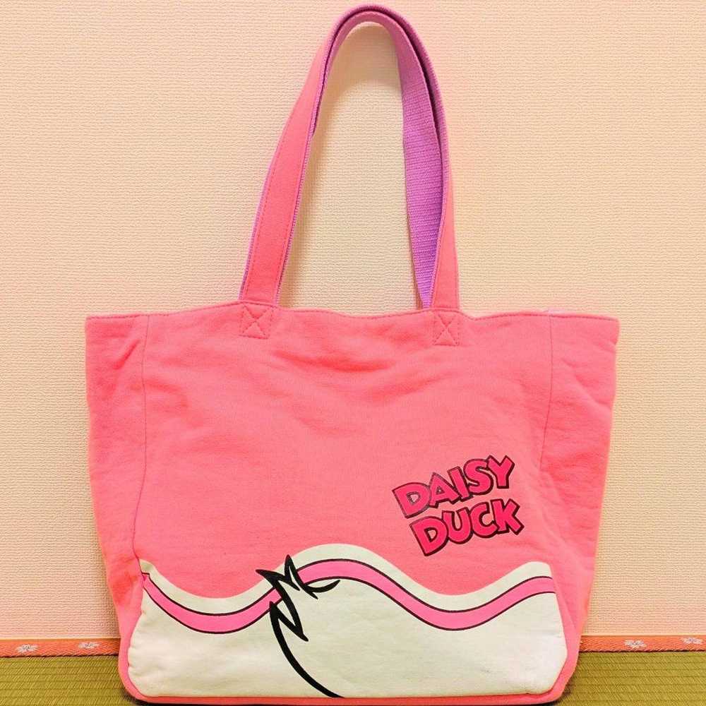 Daisy Duck Big Face Tote Bag - Super Rare - Disne… - image 2