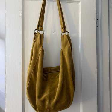 Free People Roma Suede Slouchy Tote