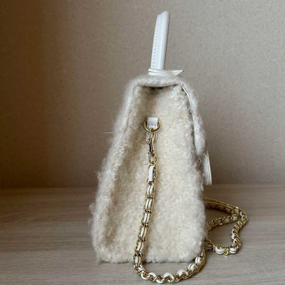 FUR FUR Bi-Color Tweed Bag - image 3