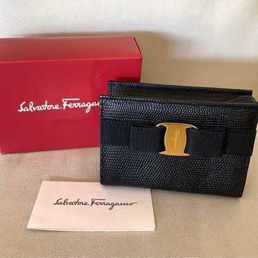 Salvatore Ferragamo Vara Ribbon Mini Pouch