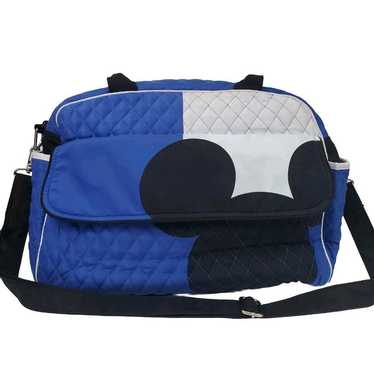 Bradford Exchange Disney Blue Mickey Quilted Week… - image 1