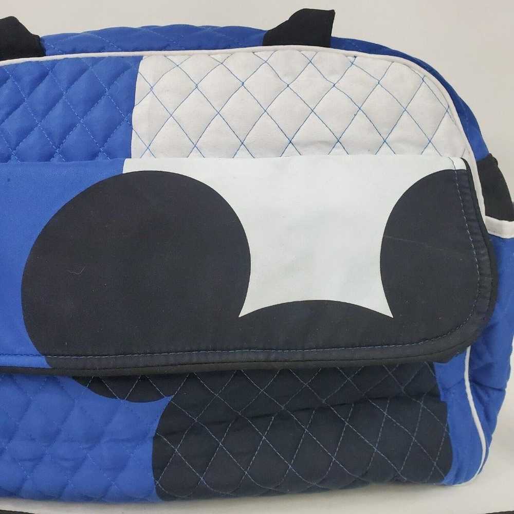 Bradford Exchange Disney Blue Mickey Quilted Week… - image 2