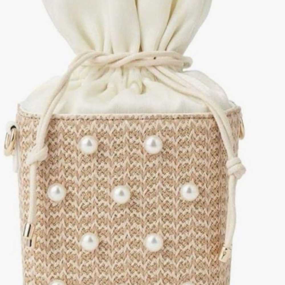 Diana pearl summer straw bag - image 1