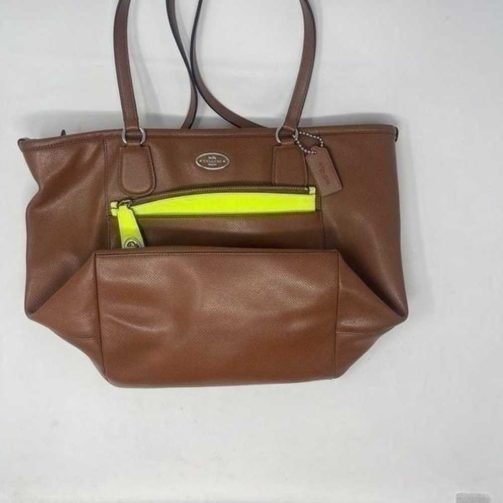 Coach Brown Authentic Shoulder Bag With Hang Tag - image 3