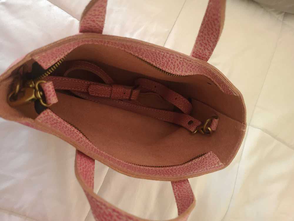 Portland Leather Mini Crossbody Tote - image 4